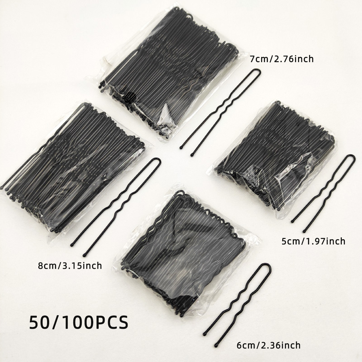 Women Accessories Aesthetic - 50/100 PCS Women 5/6/7/8 cm Hair