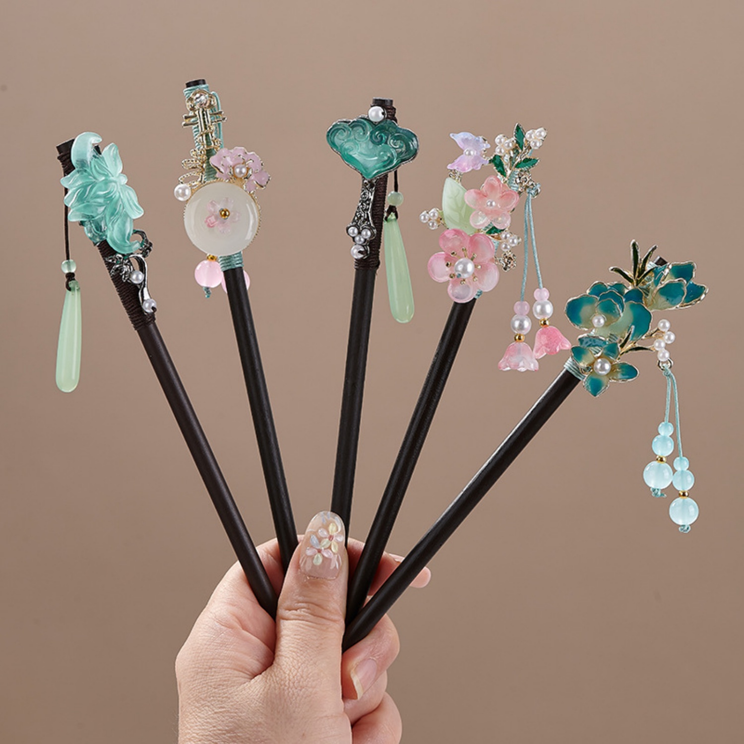 Women Accessories Aesthetic - Vintage Flower Hairpin For Women Elegant