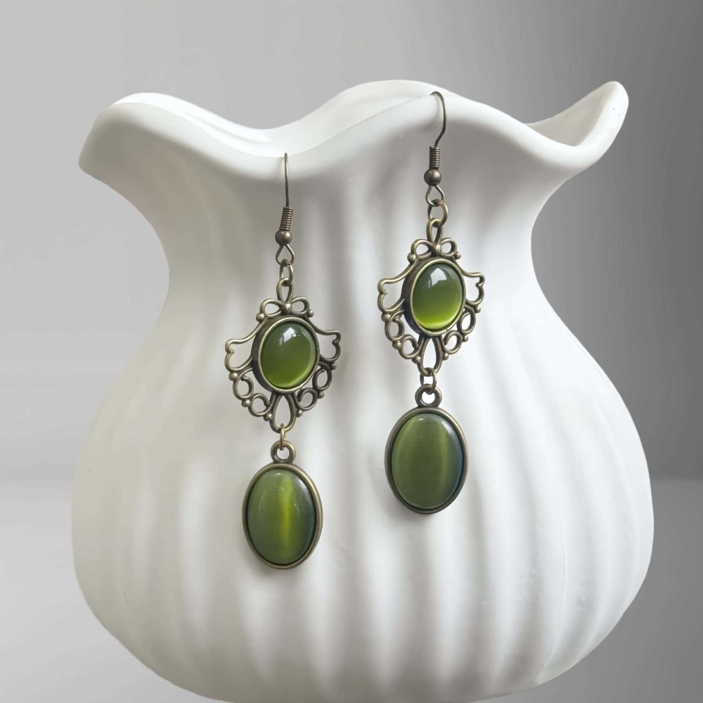 Women'S Victorian Era Accessories - Retro Victorian Era Hollow-out Lace Green