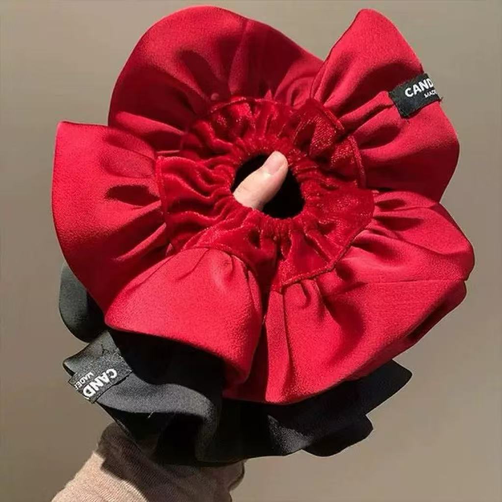 Hair Tie Velvet - Velvet Oversized Scrunchies - Luxury Hair