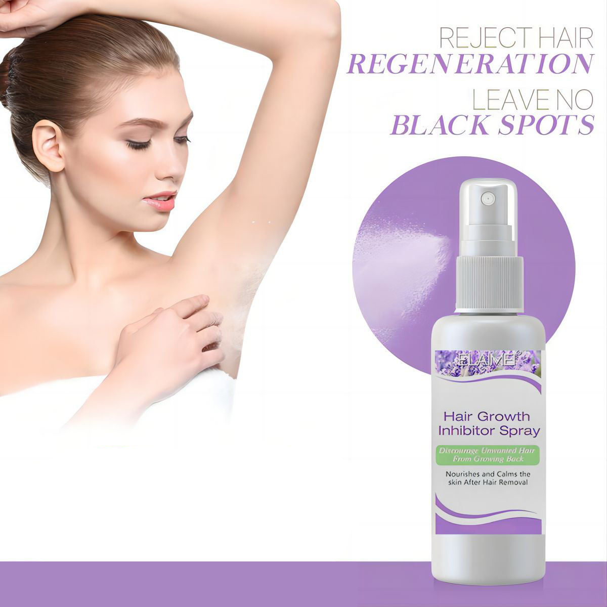 Women Accessories Clearance - Permanant Hair Growth Removal Inhibitor Spray
