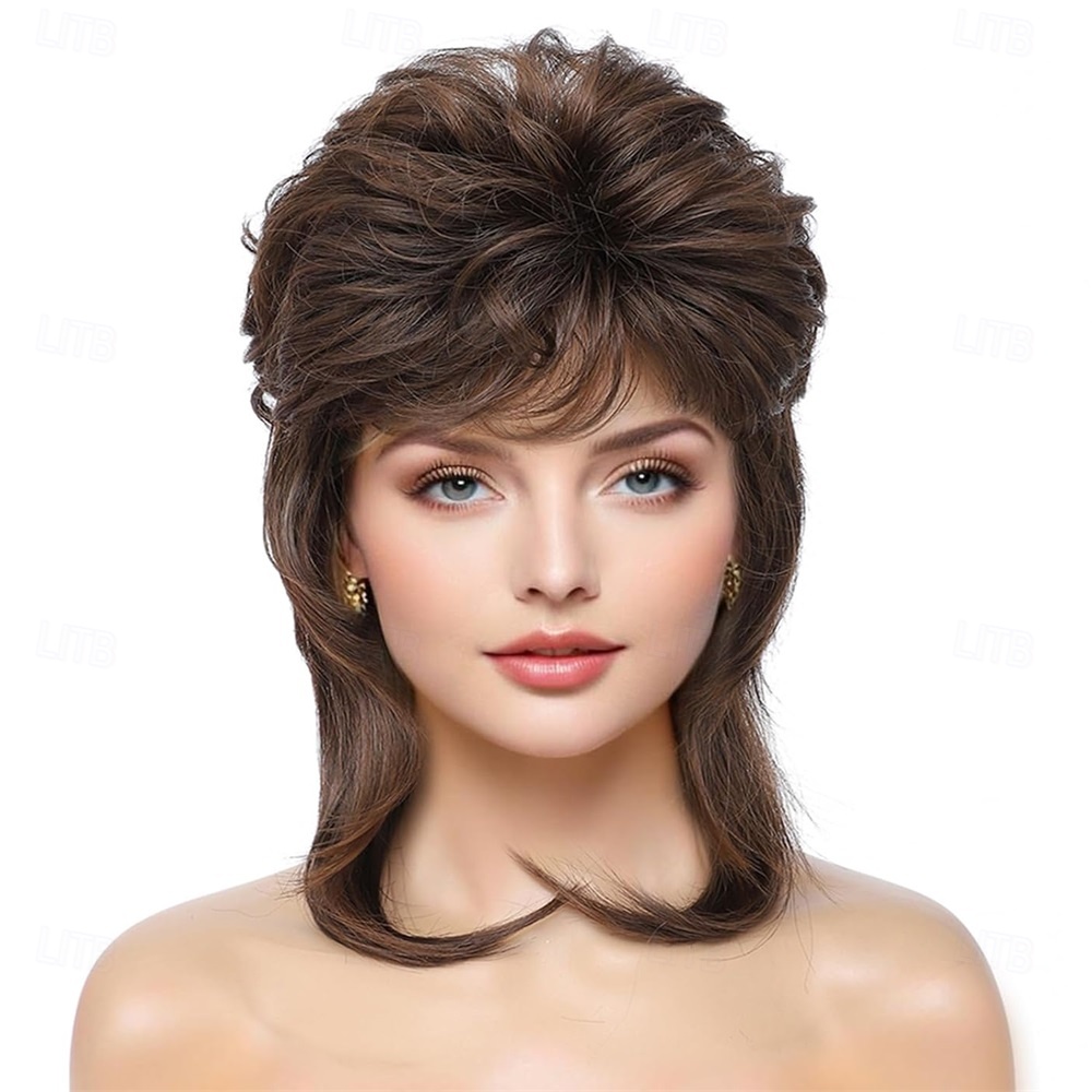 Women'S Accessories In The 80S - HAIRJOY Synthetic Hair Mullet Wigs for