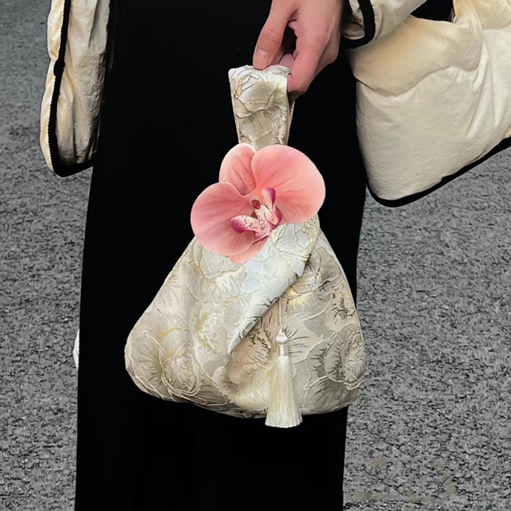 Women'S Accessories Handbags - New Chinese Style Knot Wrist Bag