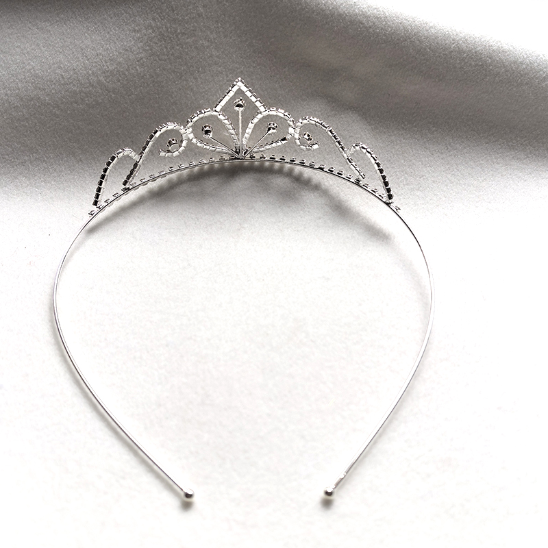 Silver Color Rhinestone Bridal - Women Accessories Aesthetic ulasan dan harga