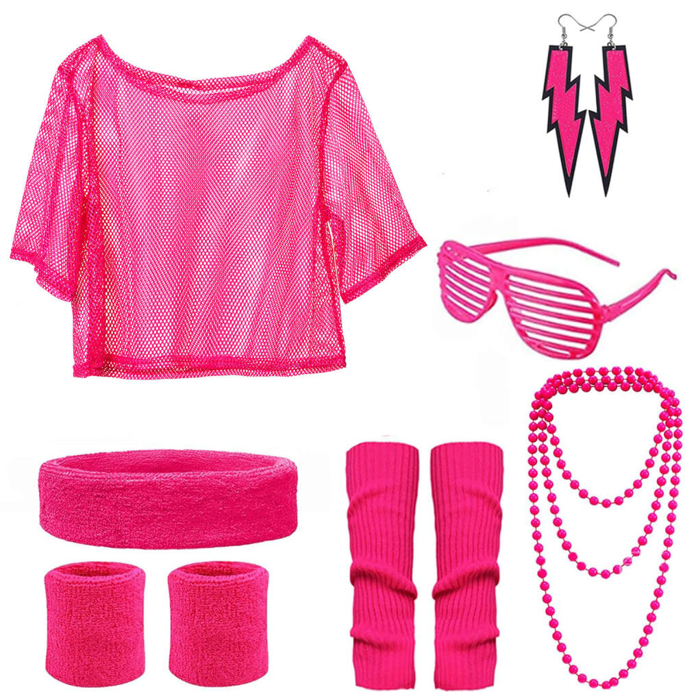 80S Disco Party Outfit Set for - Women'S Accessories In The 80S ulasan dan harga