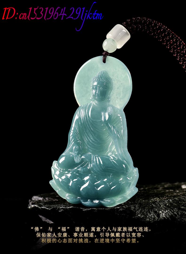 Natural Burmese Jadeite Buddha - Women'S Accessories Jewelry ulasan dan harga