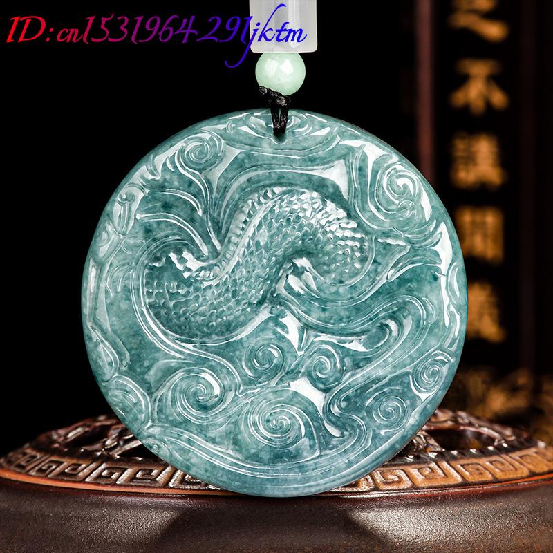 Burmese Jadeite Dragon Pendant - Women'S Accessories Jewelry ulasan dan harga