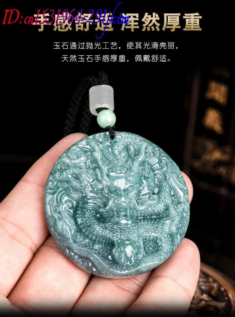 Burmese Jadeite Dragon Pendant - Women'S Accessories Jewelry ulasan dan harga