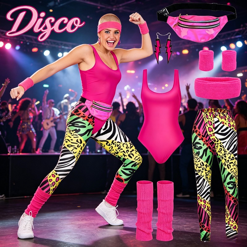 Men's and Women's Disco 80s Re - Women'S Accessories In The 80S ulasan dan harga