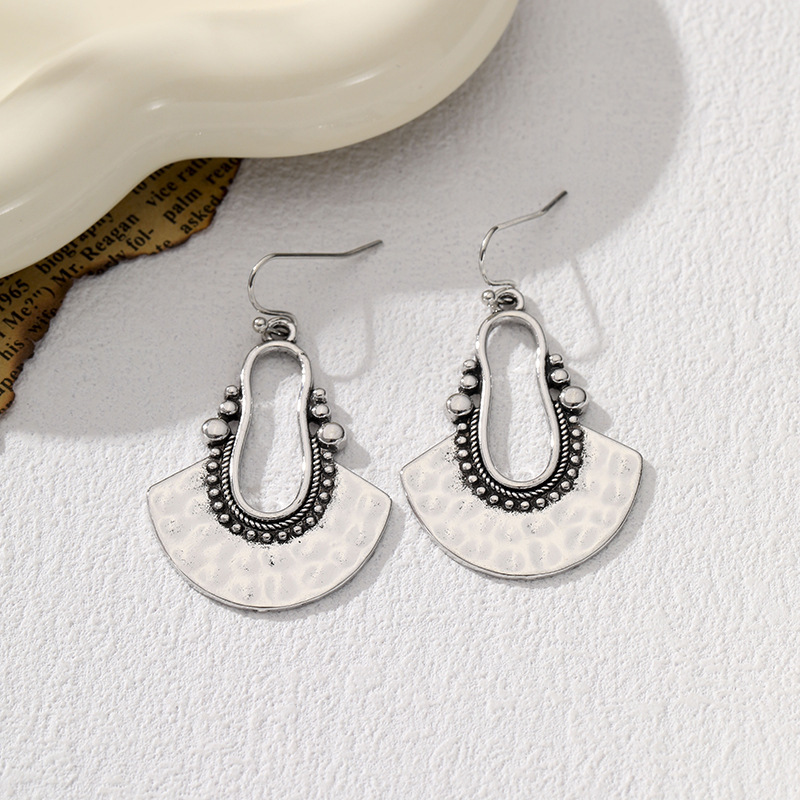 Hollow fan-shaped alloy pendan - Women'S Accessories Manufacturers ulasan dan harga