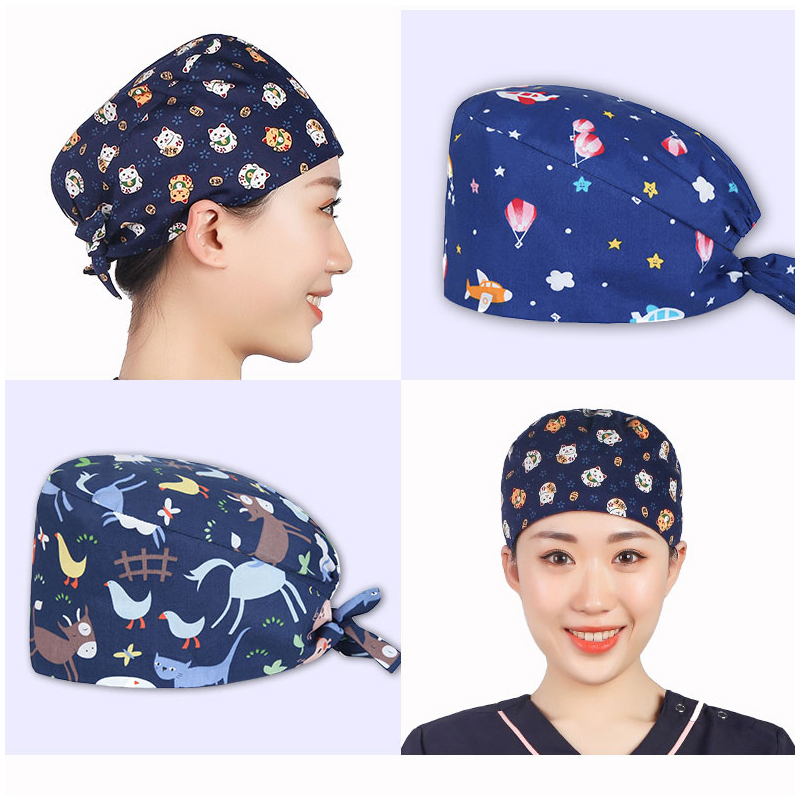 Clearance Pattern Scrub Cap Ti - Women Accessories Clearance ulasan dan harga