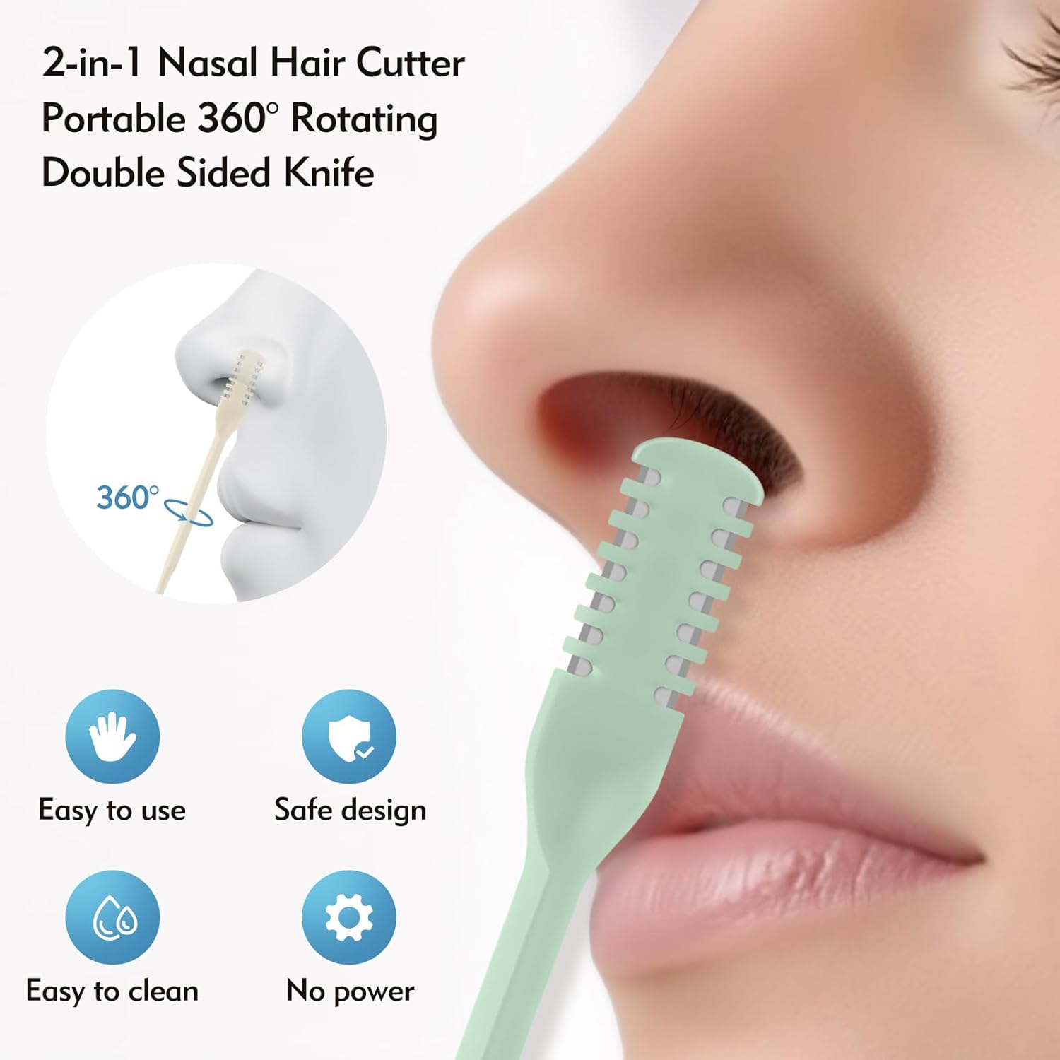 5/20/50Pcs 2-in-1 Nasal Cutter - Women Accessories Clearance ulasan dan harga