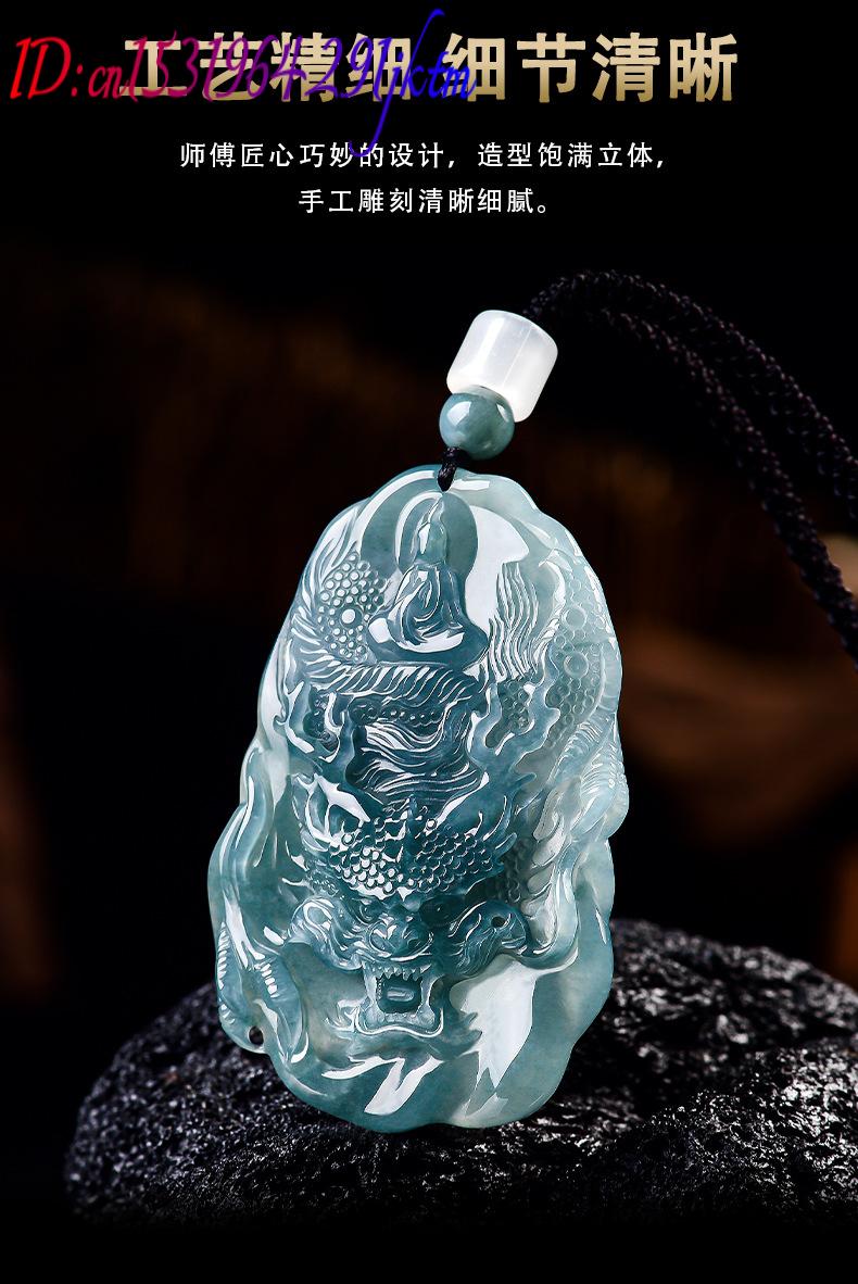 Natural Burmese Jadeite Dragon - Women'S Accessories Jewelry ulasan dan harga