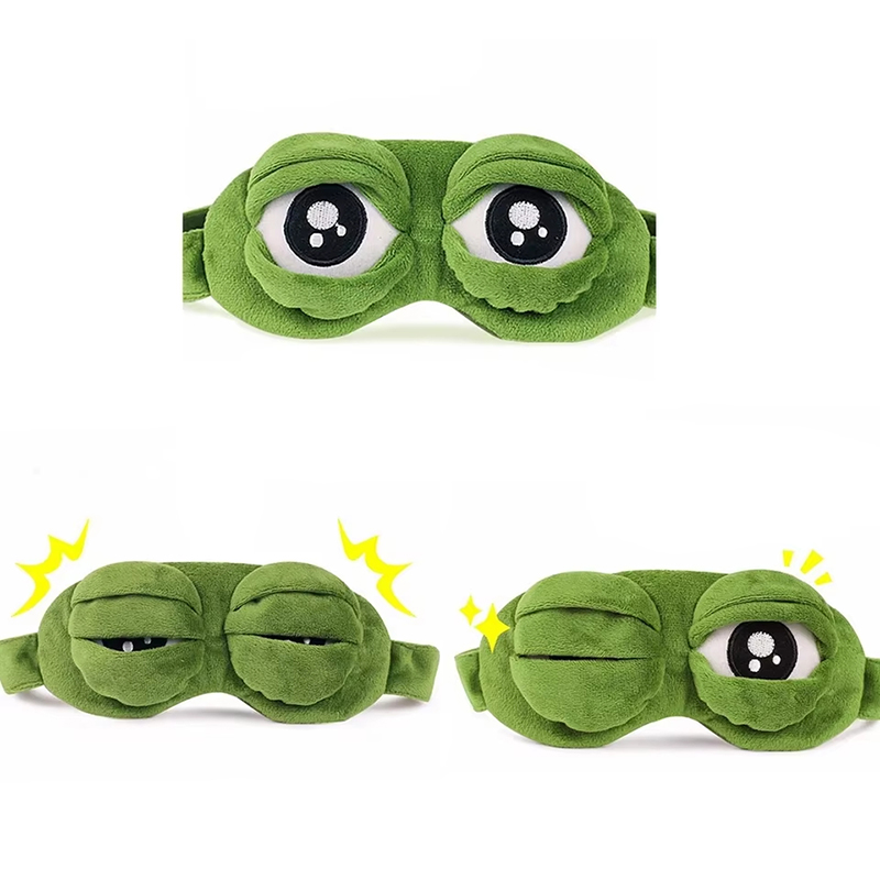 Frog shaped eye mask Party gam - Women Accessories Aesthetic ulasan dan harga