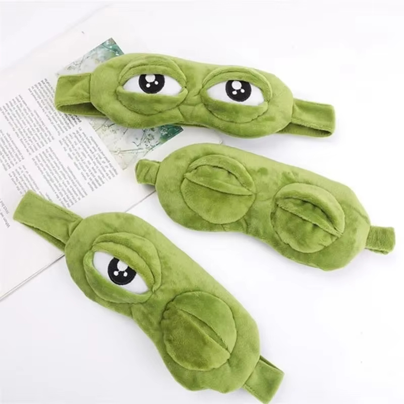Frog shaped eye mask Party gam - Women Accessories Aesthetic ulasan dan harga