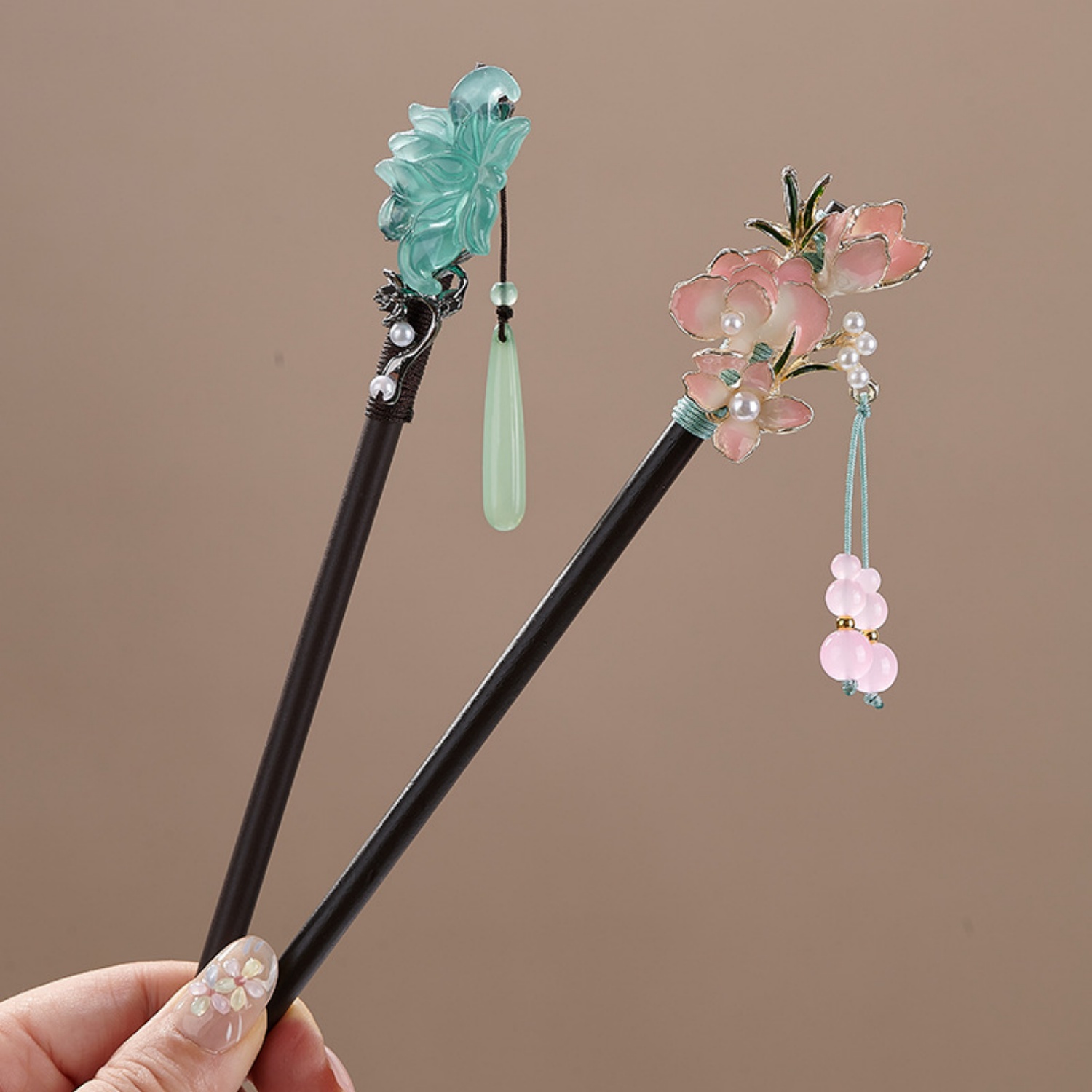 Vintage Flower Hairpin For Wom - Women Accessories Aesthetic ulasan dan harga