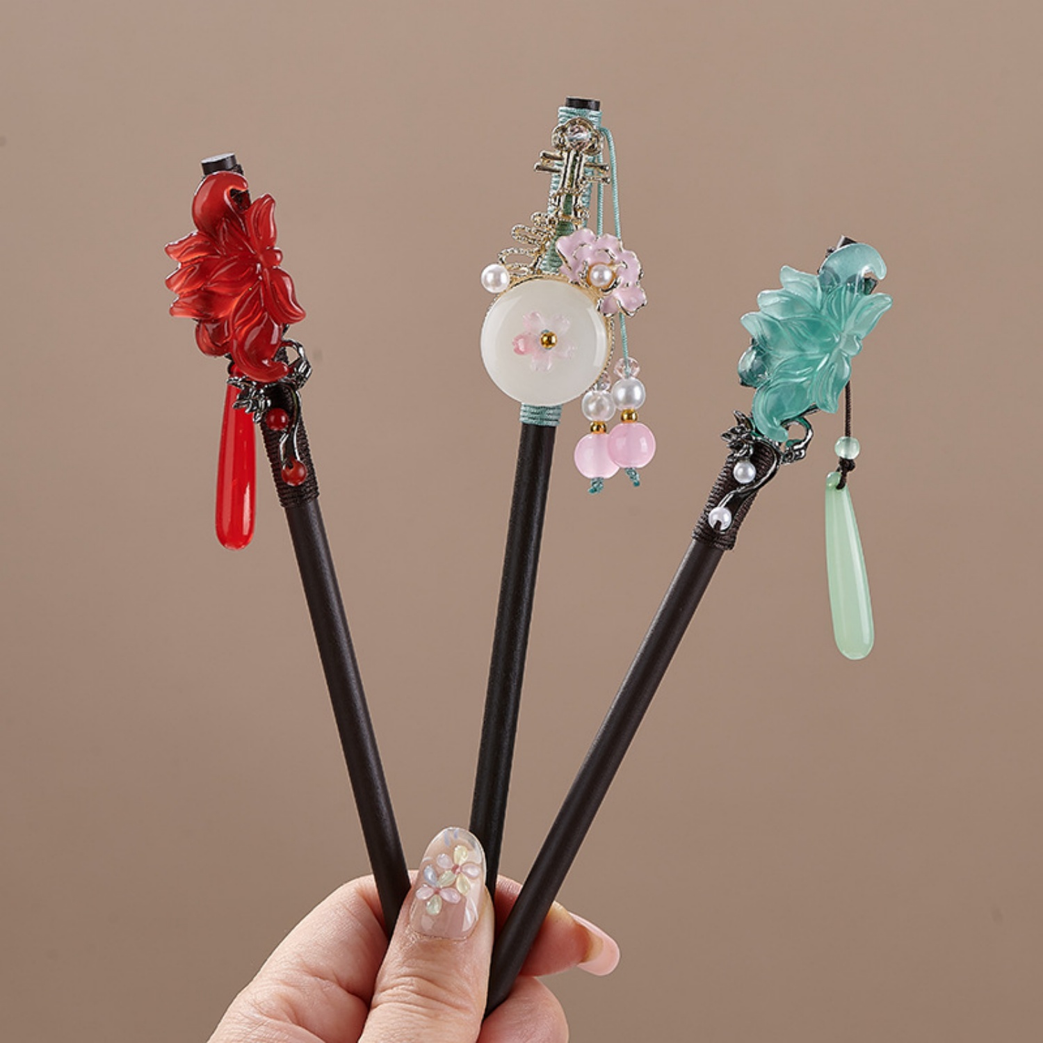 Vintage Flower Hairpin For Wom - Women Accessories Aesthetic ulasan dan harga