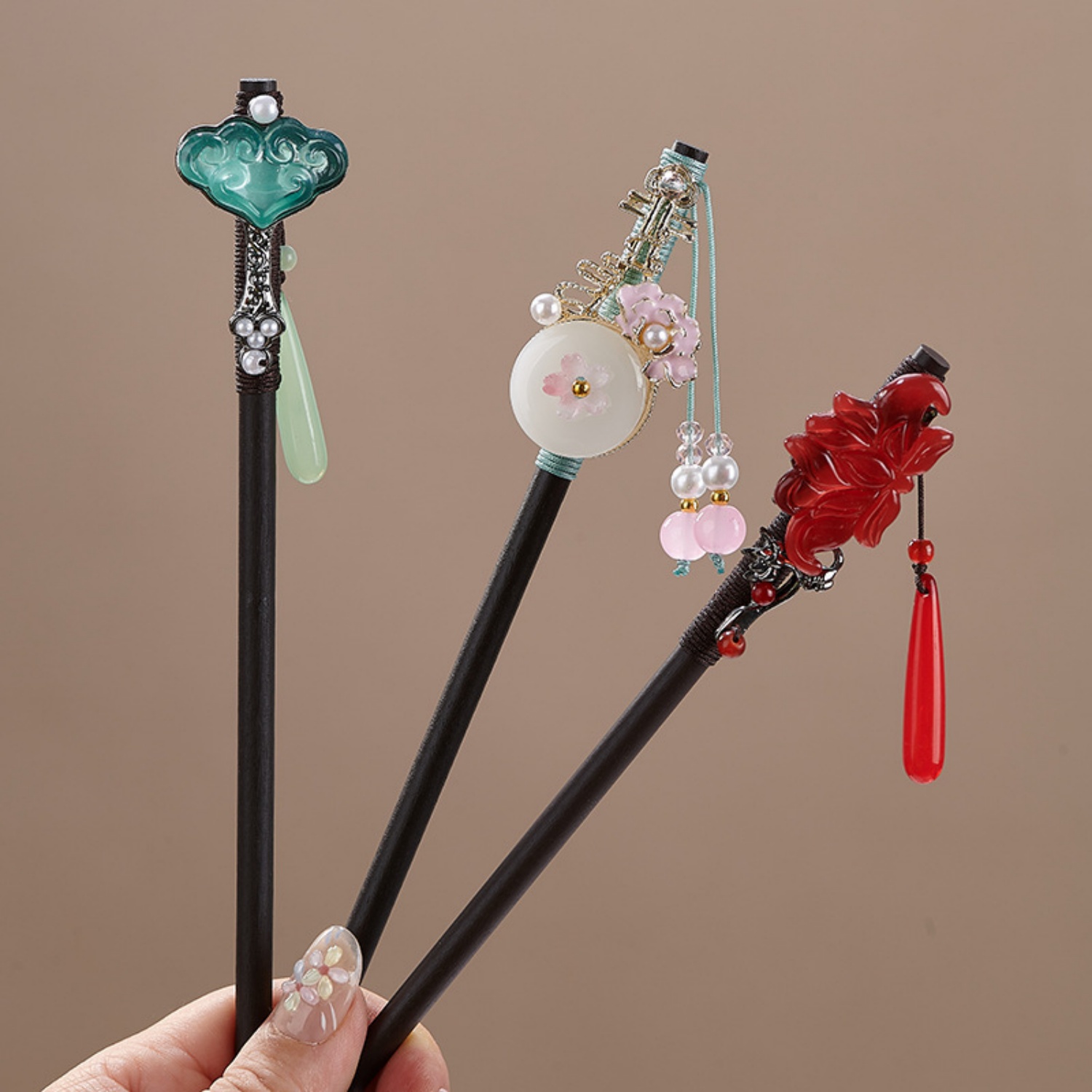 Vintage Flower Hairpin For Wom - Women Accessories Aesthetic ulasan dan harga