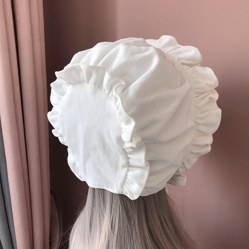 Maid Bonnet Hat Lolita Girl Co - Women'S Victorian Era Accessories ulasan dan harga