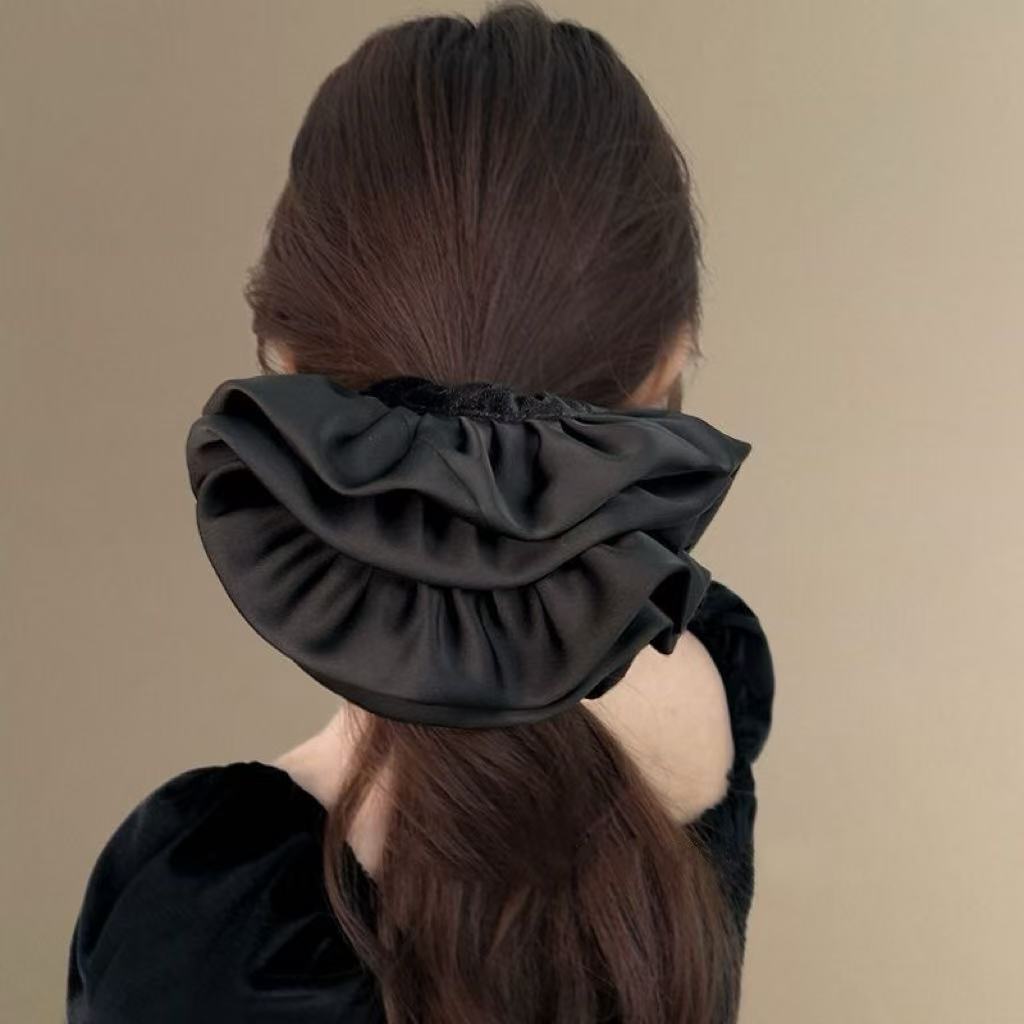 Velvet Oversized Scrunchies -  - Hair Tie Velvet ulasan dan harga