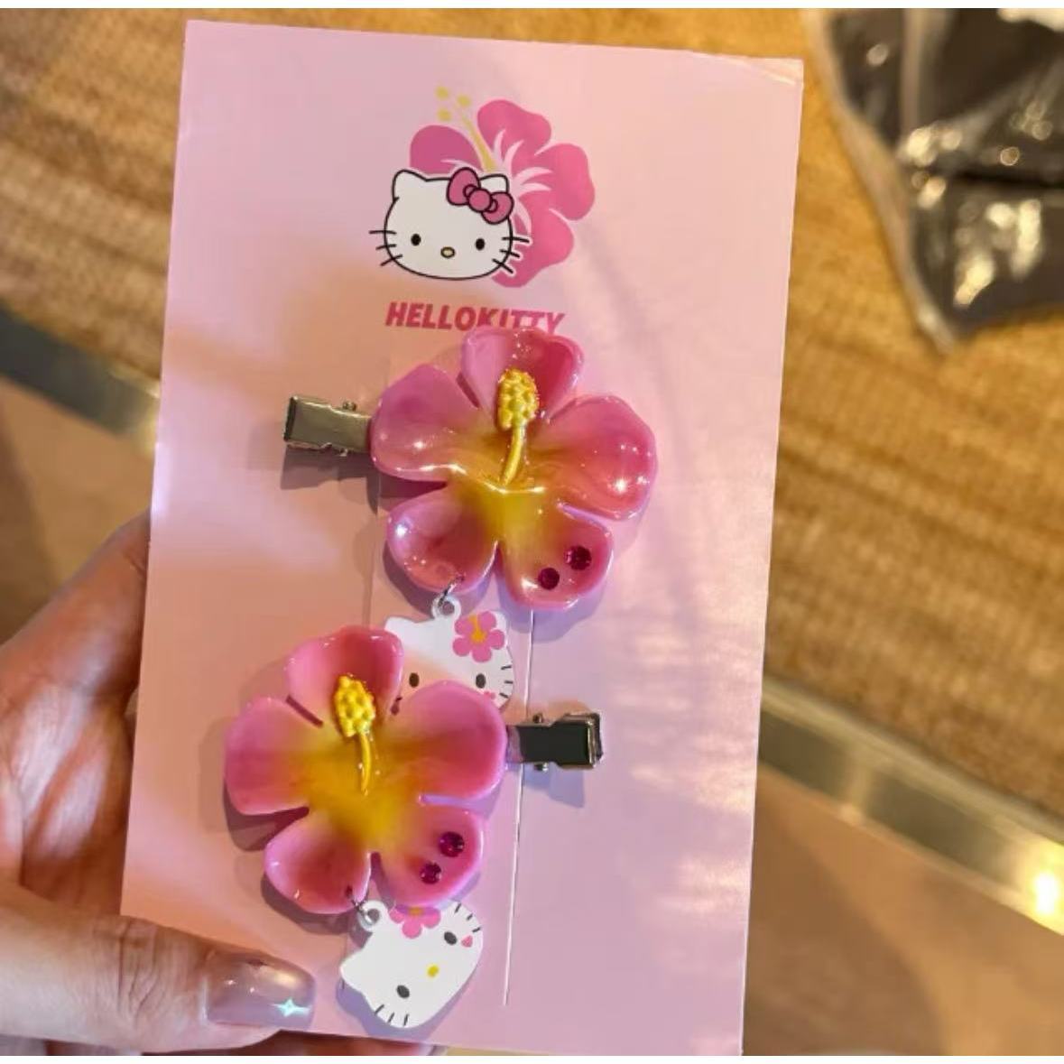 Kawaii Sanrio Hello Kitty Flow - Women Accessories Aesthetic ulasan dan harga