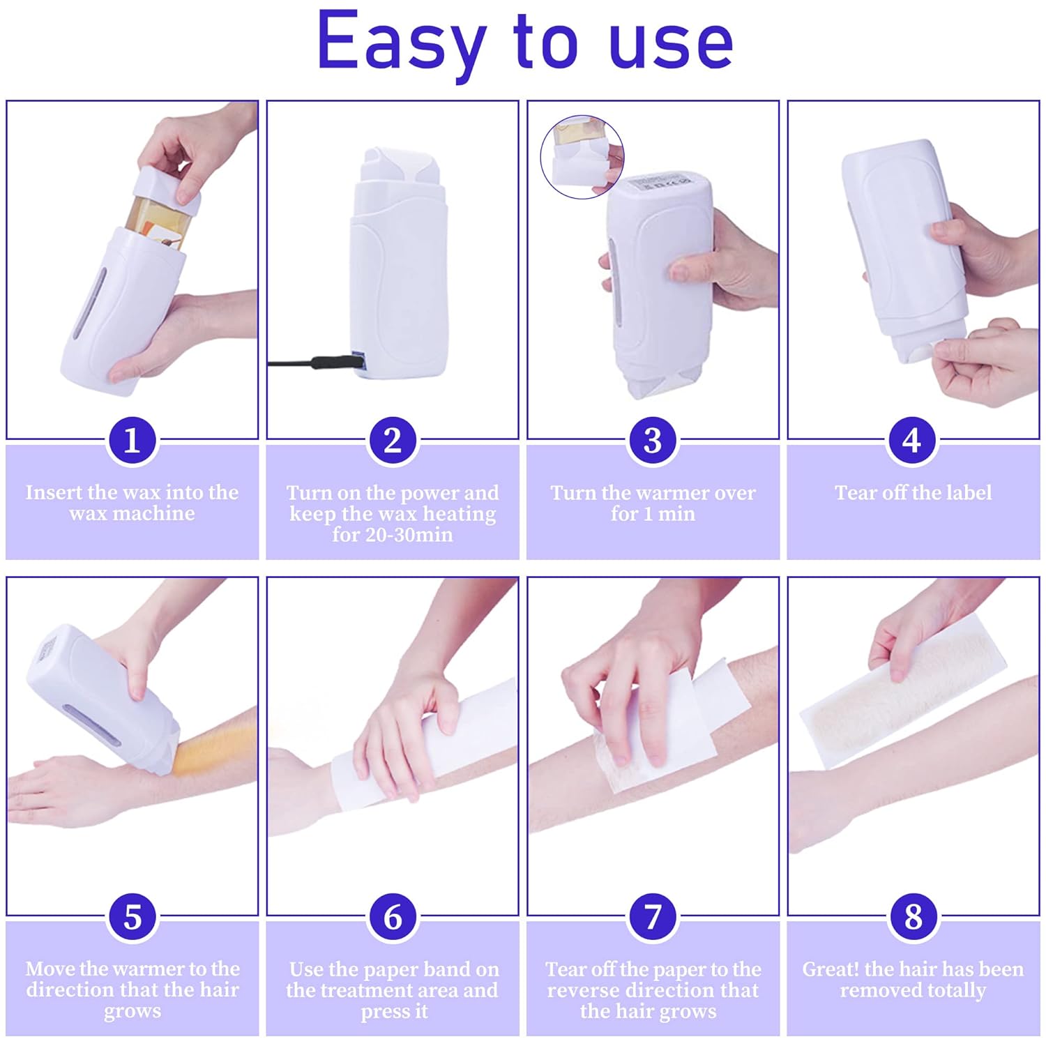 YIKOOLIN Wax Heater Roll On Ro - Women Accessories Clearance ulasan dan harga