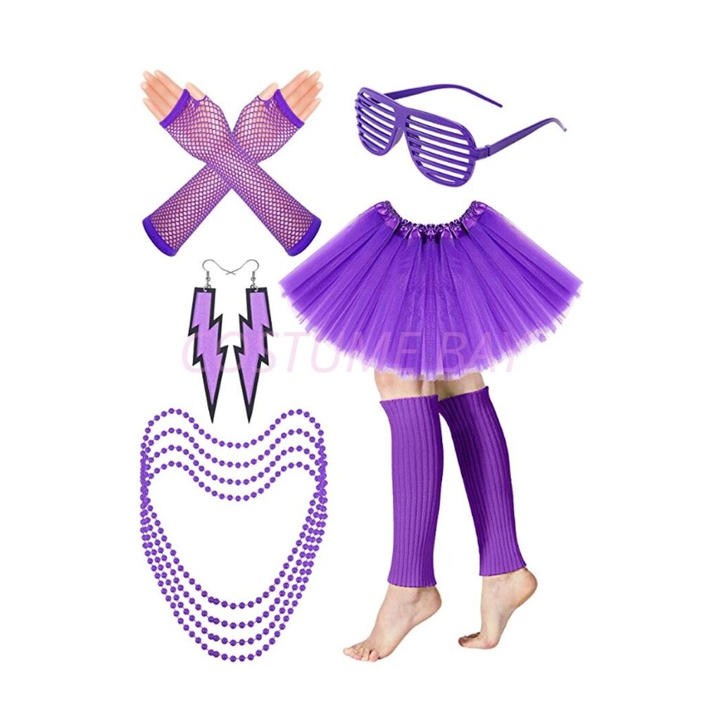 PESENAR Womens Neon 80s Tutu S - Women'S Accessories In The 80S ulasan dan harga