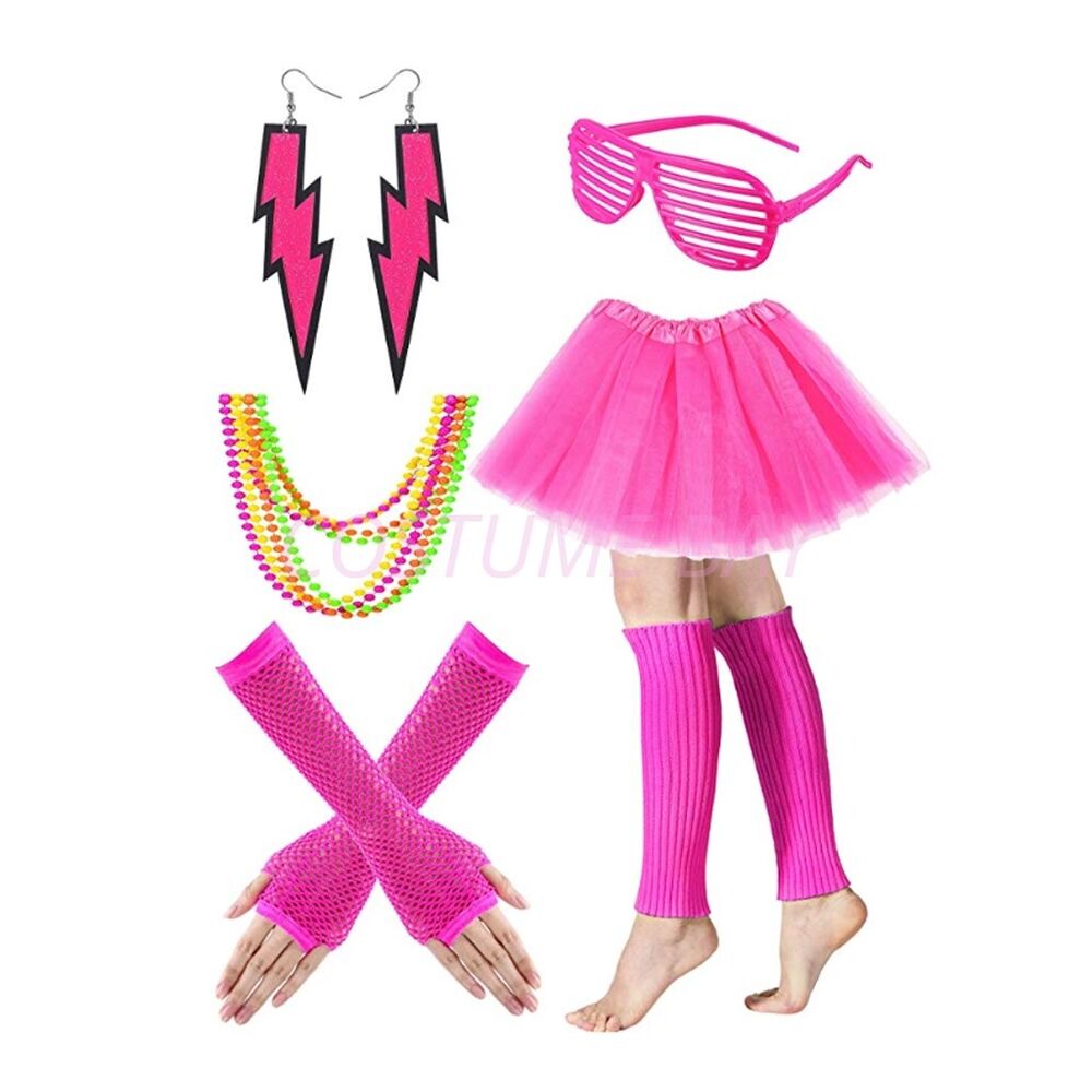 PESENAR Womens Neon 80s Tutu S - Women'S Accessories In The 80S ulasan dan harga
