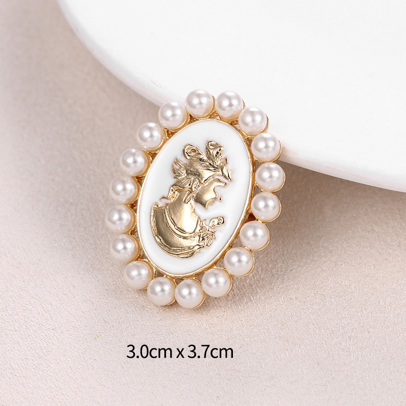Victorian Style Pearls Cameo B - Women'S Victorian Era Accessories ulasan dan harga