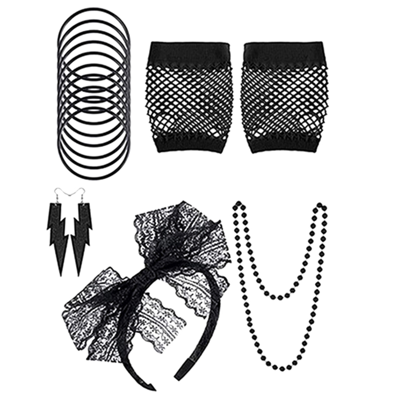 Classic-80S Fancy Dress Costum - Women'S Accessories In The 80S ulasan dan harga
