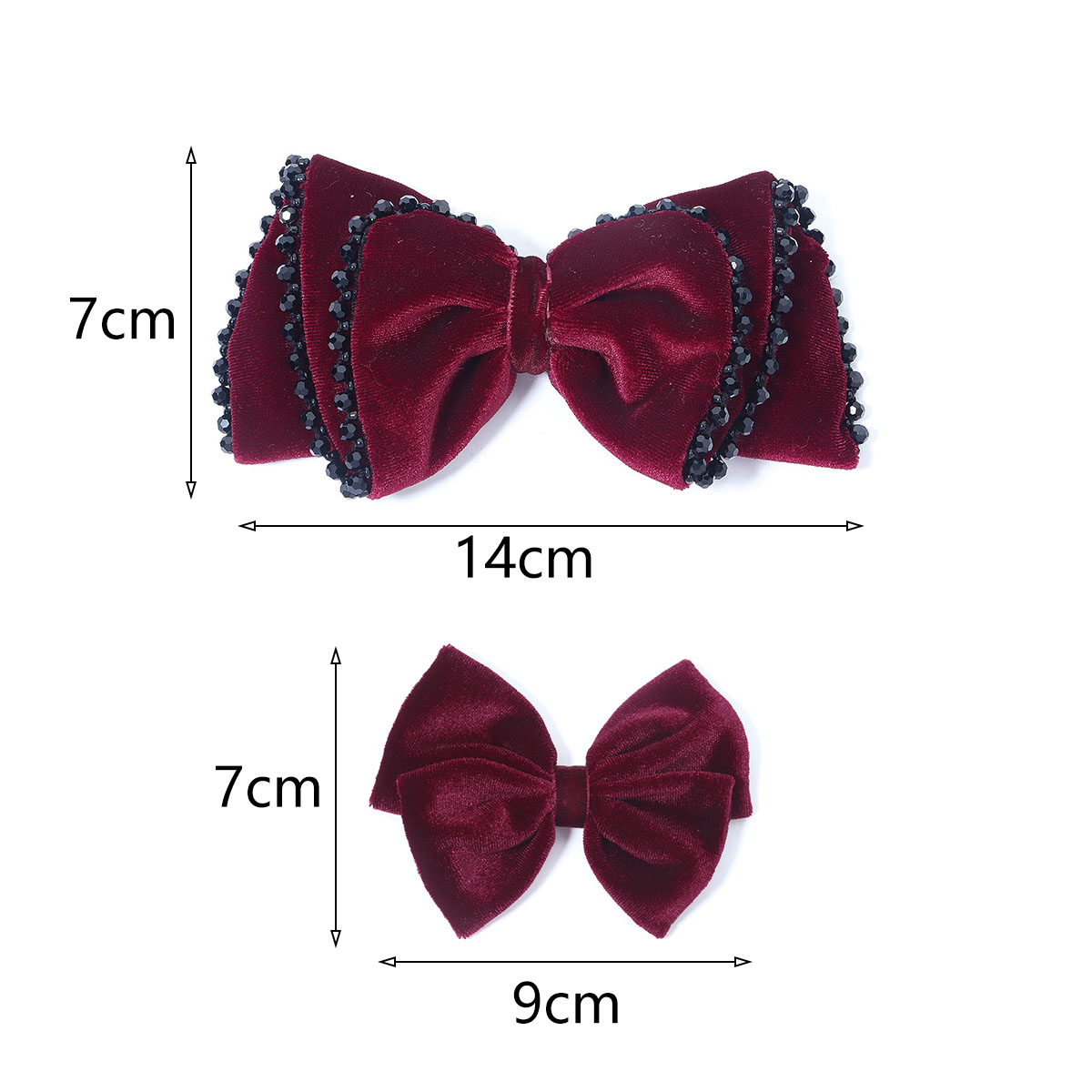 Wine Red Black Classics Style  - Women Jewelry Accessories For Black Dress ulasan dan harga