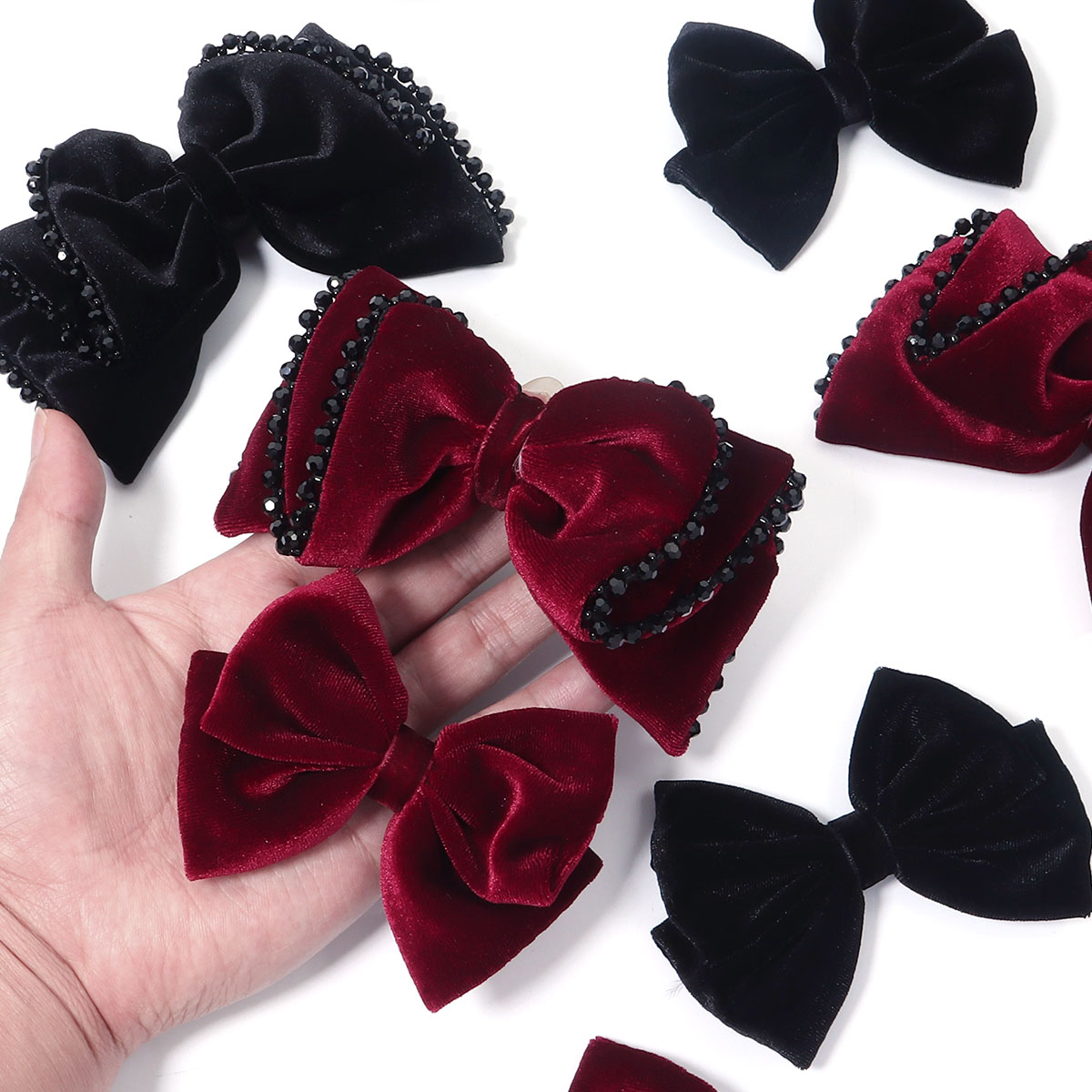 Wine Red Black Classics Style  - Women Jewelry Accessories For Black Dress ulasan dan harga