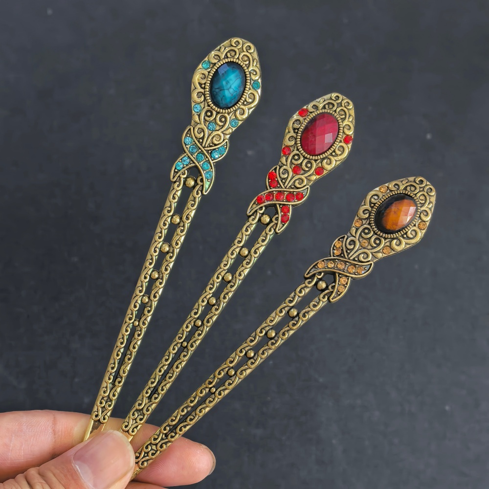 Vintage Metal Hair Sticks for  - Women Accessories Aesthetic ulasan dan harga