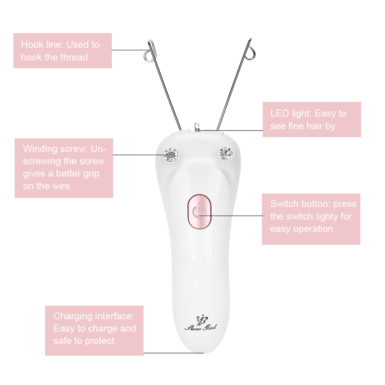 Electric Threading Epilator Hi - Women Accessories Clearance ulasan dan harga