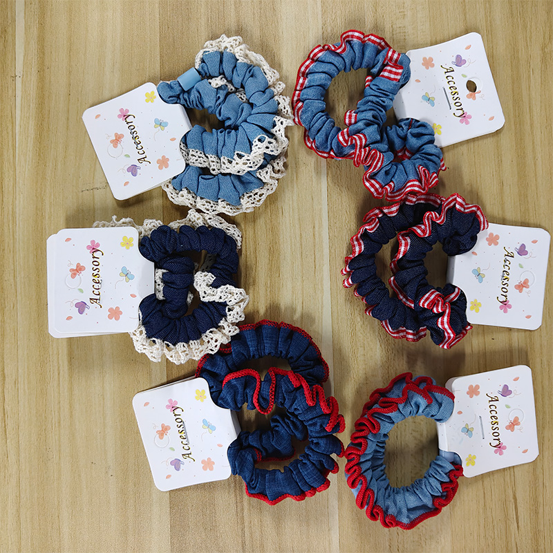 2/6 Pcs Women's Hair Scrunchie - Hair Tie Velvet ulasan dan harga