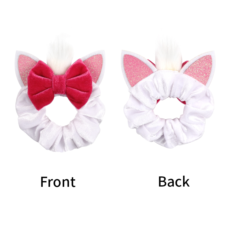 New Mouse Ears Velvet Scrunchi - Hair Tie Velvet ulasan dan harga