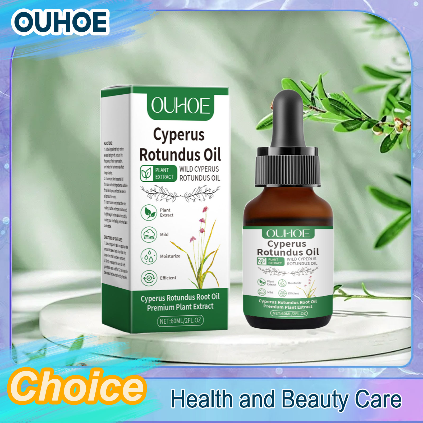 Natural Cyperus Rotundus Oil H - Women Accessories Clearance ulasan dan harga