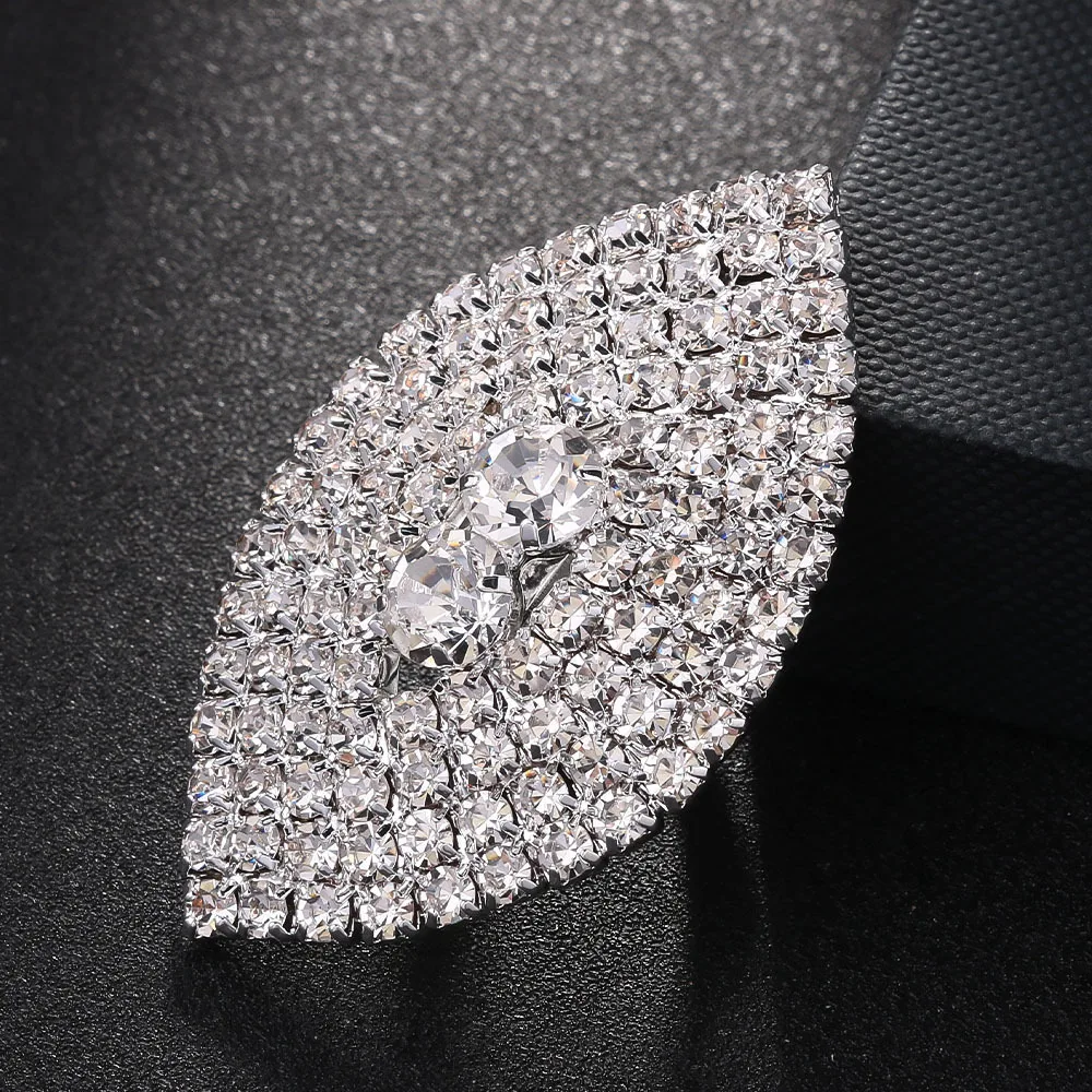Red Black Rhinestone Eye Shape - Women Jewelry Accessories For Black Dress ulasan dan harga