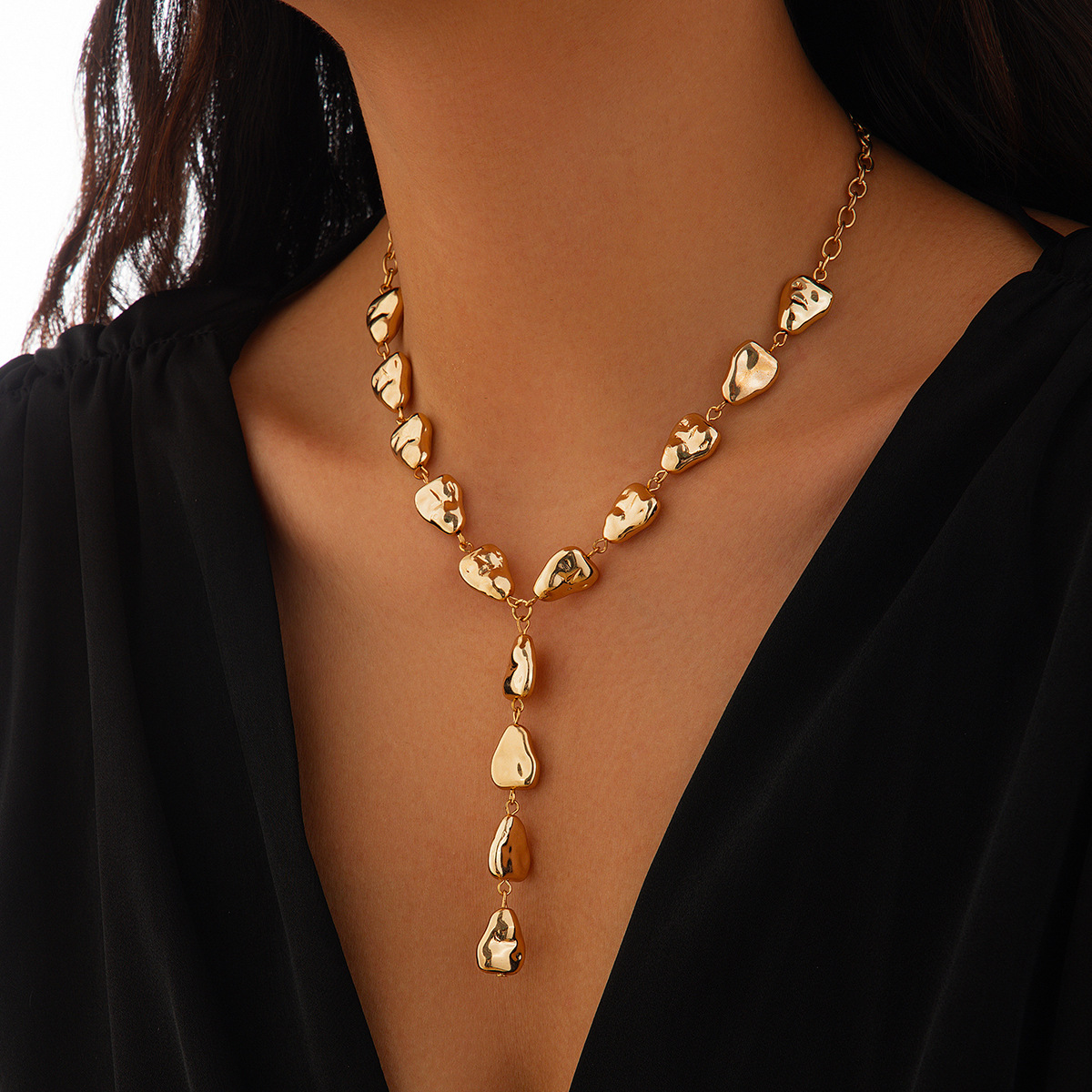 Necklace Handmade Baroque Bead - Women Accessories Chain ulasan dan harga