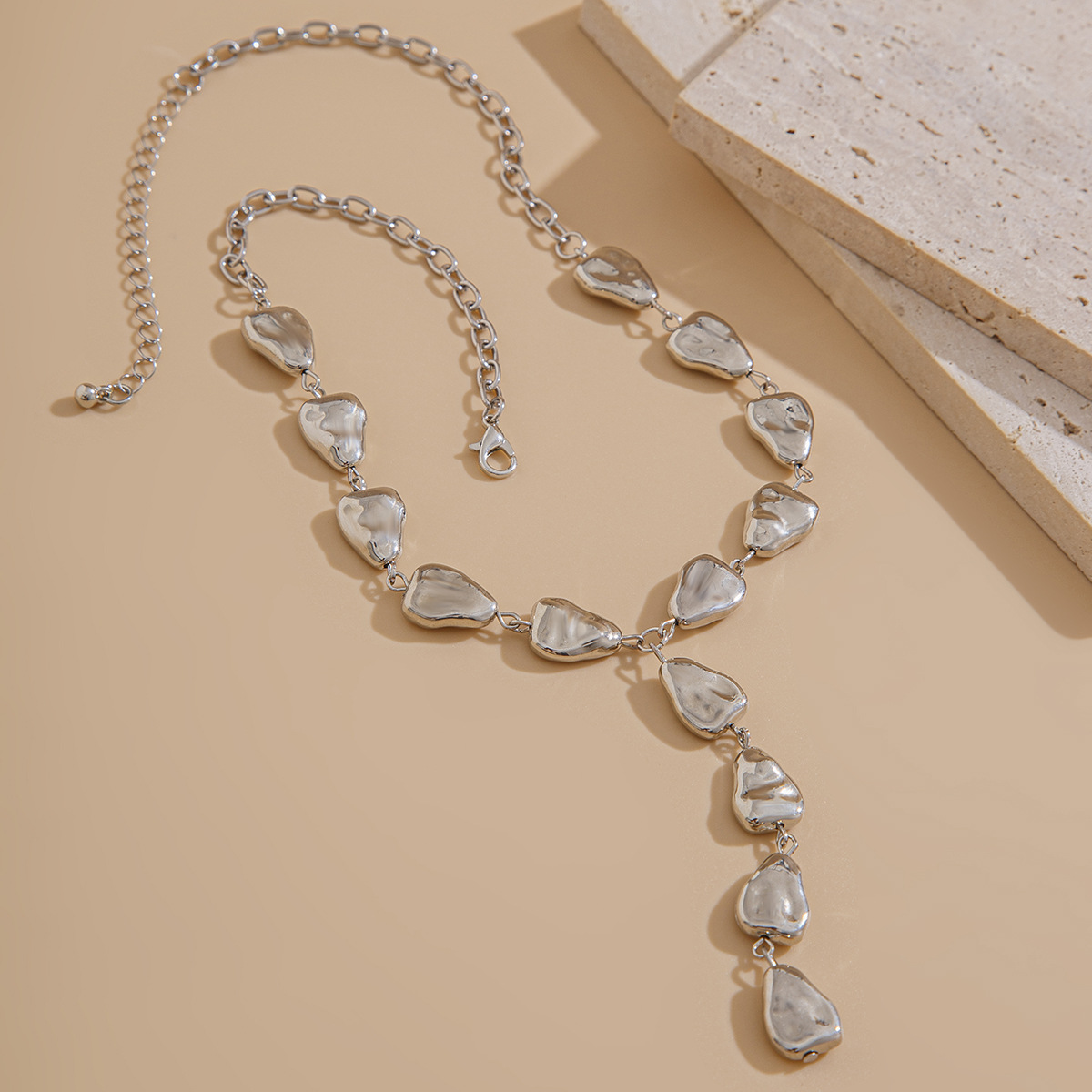 Necklace Handmade Baroque Bead - Women Accessories Chain ulasan dan harga