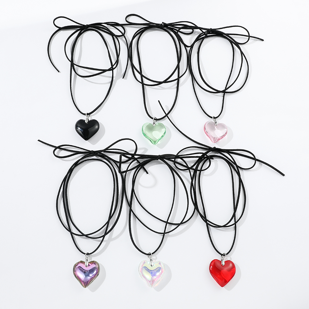 Double Layered Simple Bow Crys - Women Accessories Chain ulasan dan harga