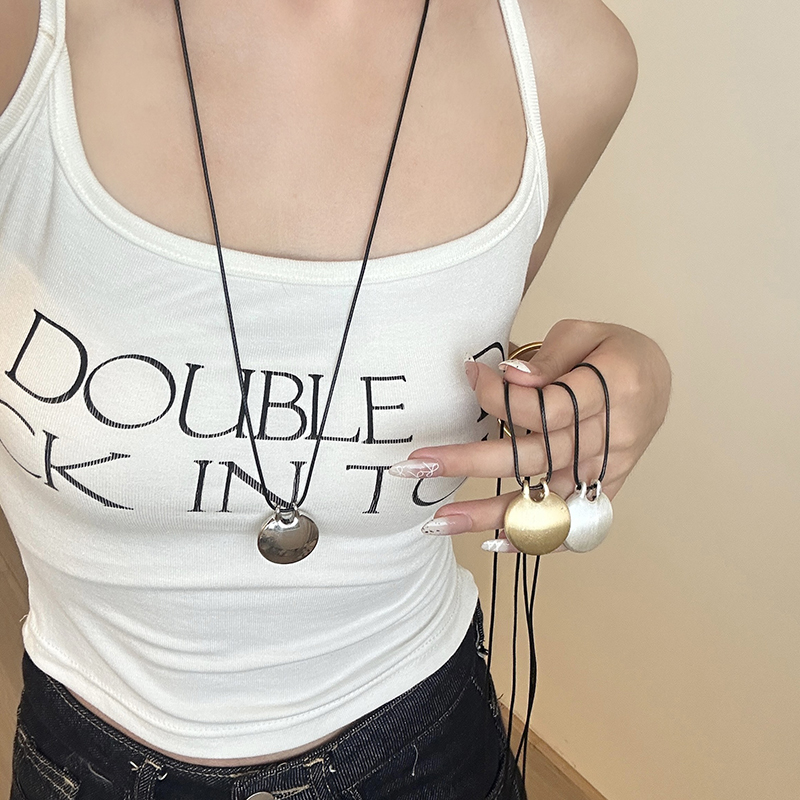 Korean Ins Niche Design Round  - Women Accessories Chain ulasan dan harga
