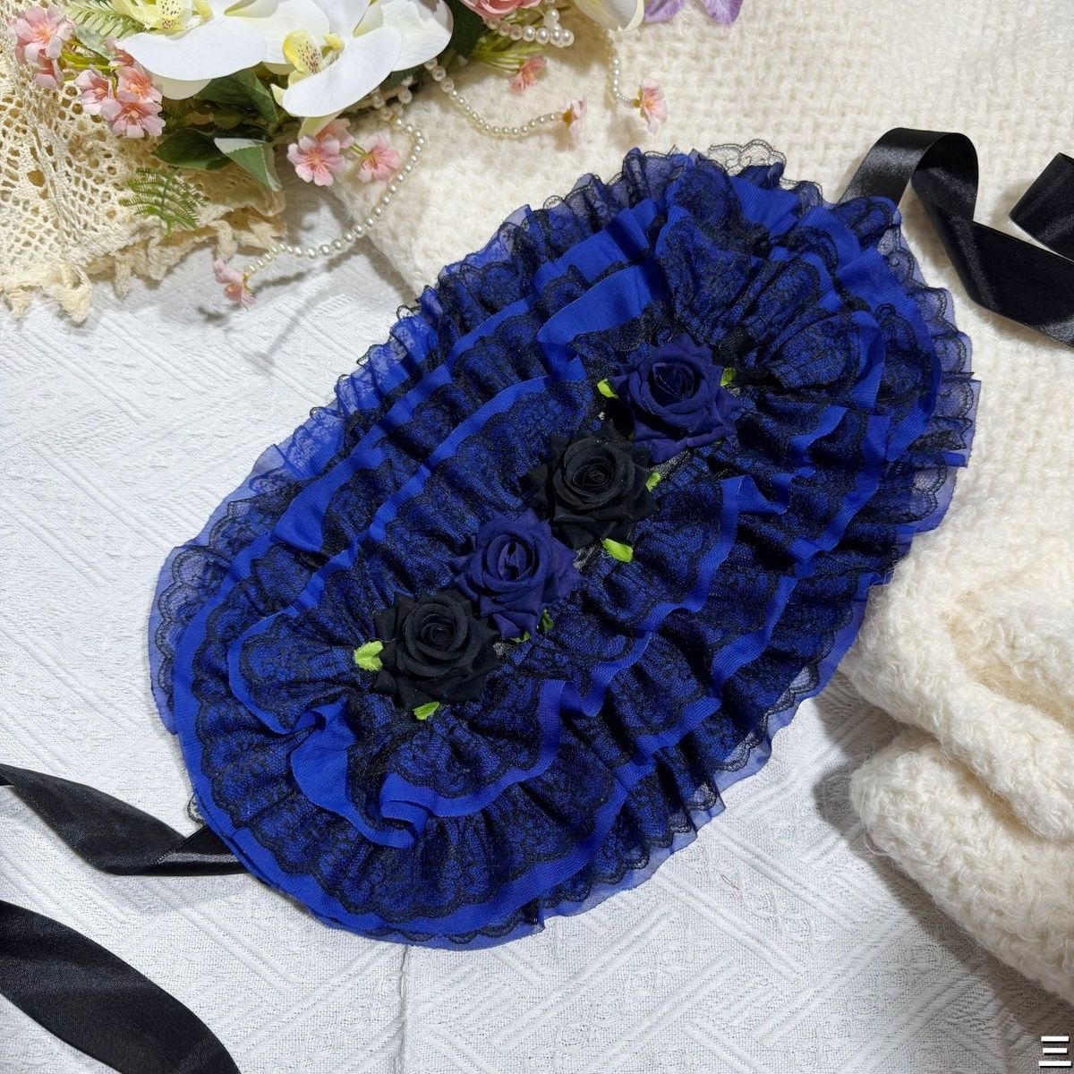 Original Gothic Bonnet Hat Bla - Women'S Victorian Era Accessories ulasan dan harga