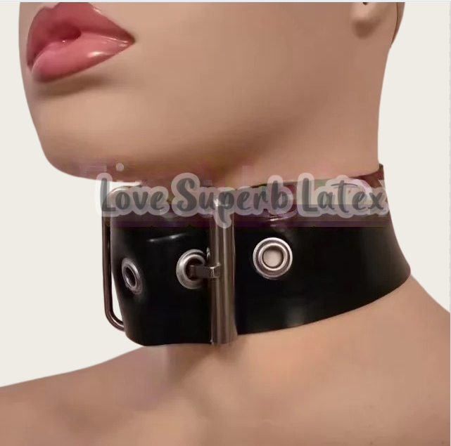 0.4mm Sexy Latex Neck Choker R - Women Accessories Chain ulasan dan harga