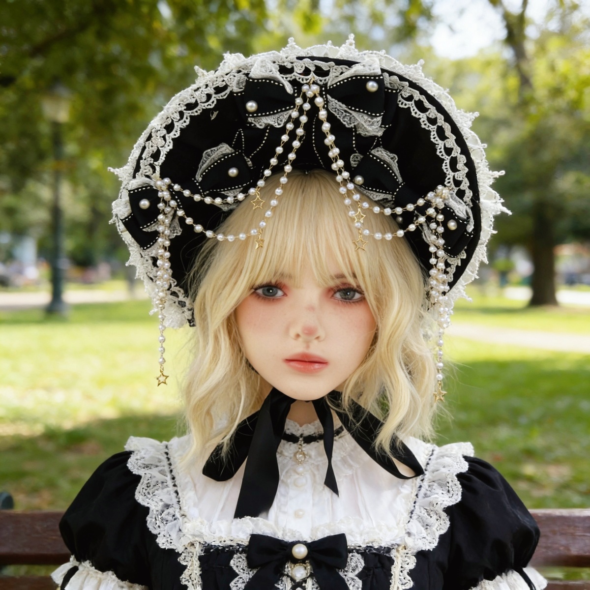 Womens Victorian Bonnet Hat Re - Women'S Victorian Era Accessories ulasan dan harga