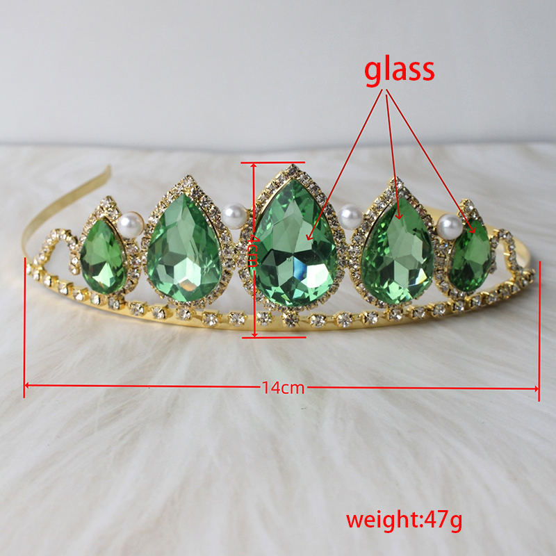 Green Water Drop Rhinestone Cr - Women'S Accessories Jewelry ulasan dan harga