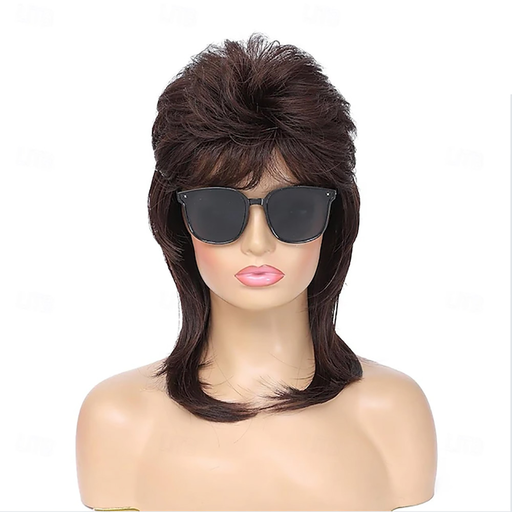 HAIRJOY Synthetic Hair Mullet  - Women'S Accessories In The 80S ulasan dan harga